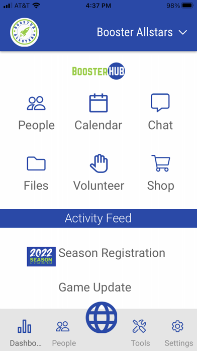 BoosterHub: Booster Club App Screenshot