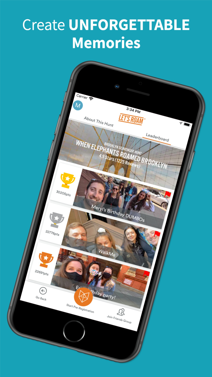 Lets Roam Scavenger Hunts