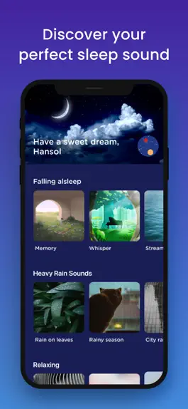 Game screenshot Rain Sounds: Sleep-tune apk