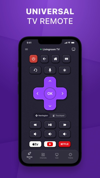 Universal TV Remote Control + Screenshot