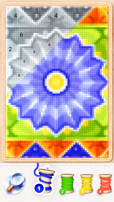 Magic Cross-Stitch: Pixel Art Screenshot