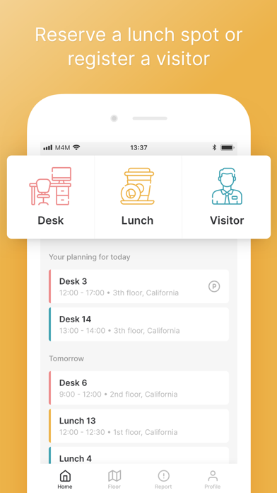 BookMyDesk office Screenshot