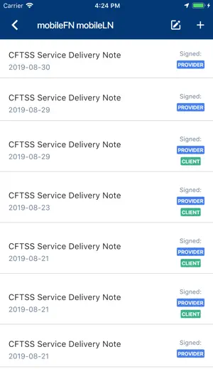 ImaServe EHR Mobile screenshot 1