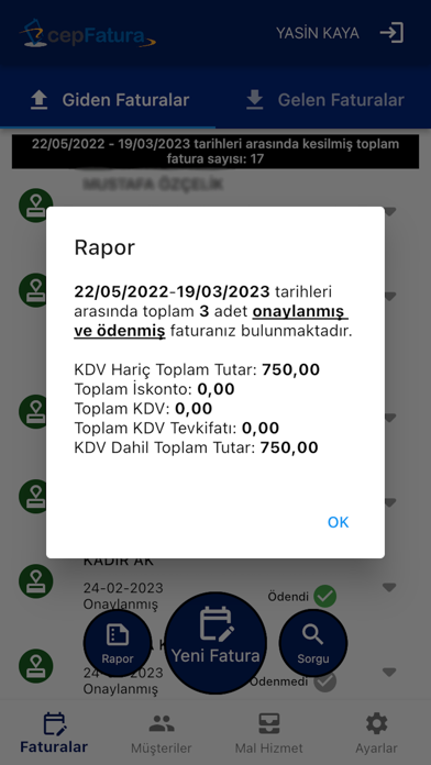 CepFatura Screenshot