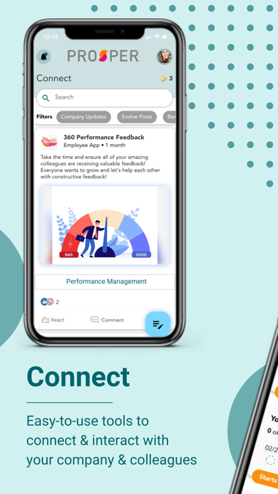 Prosper Employee Benefits Hub Screenshot
