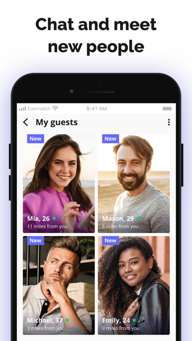 Dating App, Chat - Evermatch Screenshot