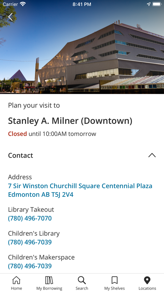 #7. Edmonton Public Library (iOS) 由: Edmonton Public Library (AB)
