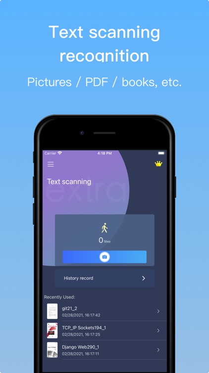 Image scanner - pdf to text