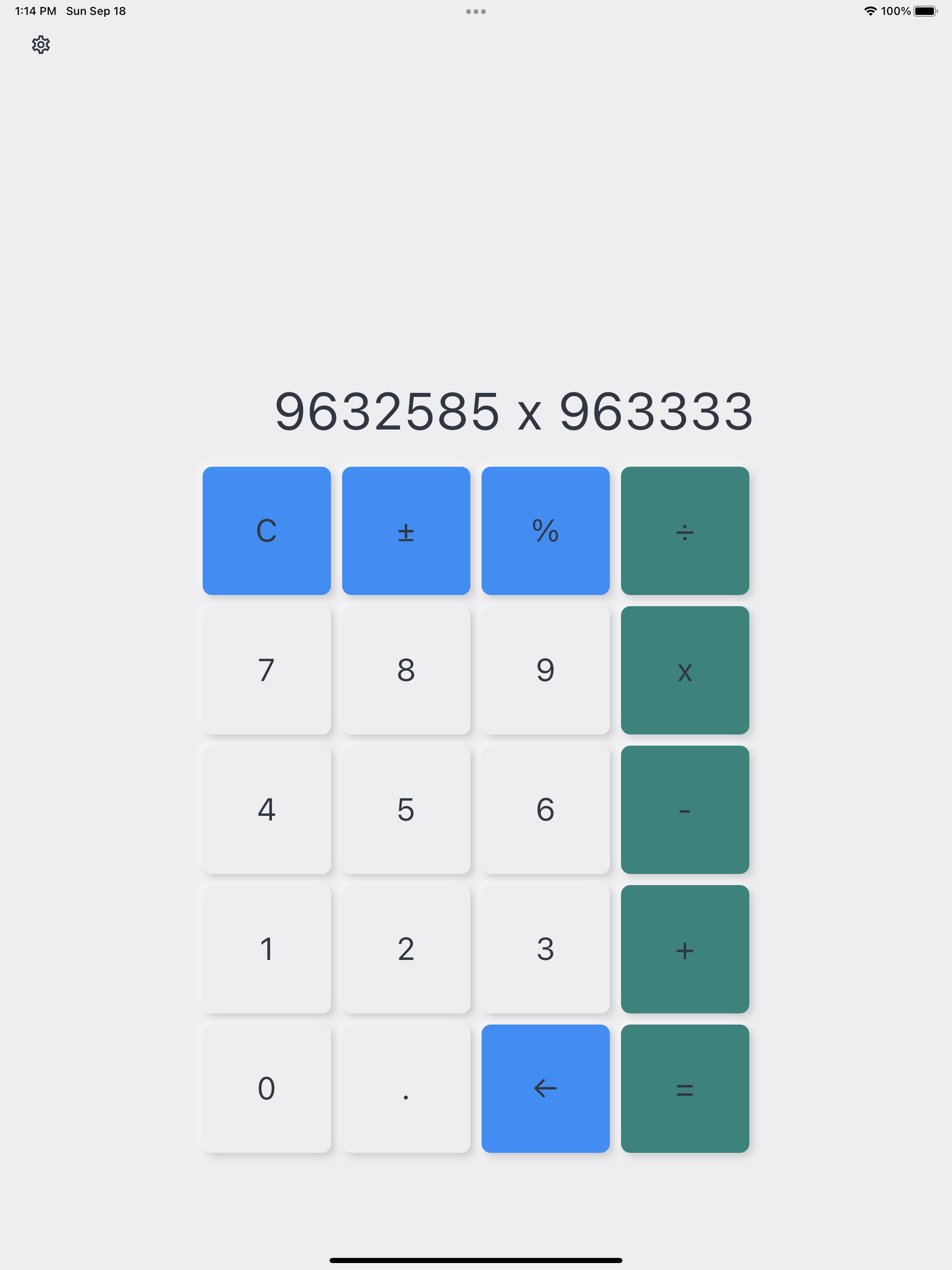 SwiftSum: Simple Calculator