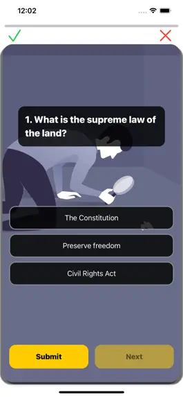Game screenshot US Citizenship Test 2023 Guide hack