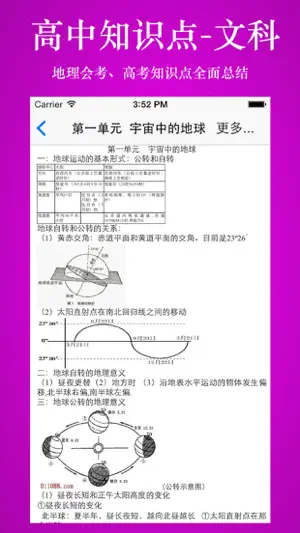 高中知识点总结大全-文科 screenshot 3