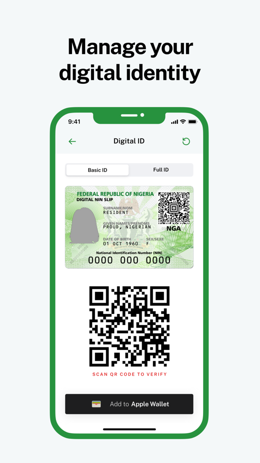 #3. MWS: NIMC Personal ID (iOS) 由: National Identity Management Commission