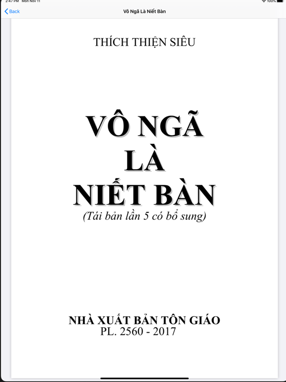 Thich Thien Sieu Toan Tap iPad screenshot 4 - Book app