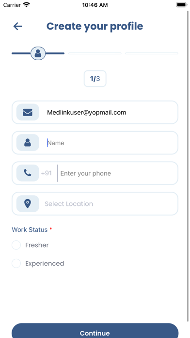 MedLink Jobs Screenshot