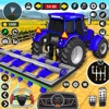 Icon Tractor Driving Farming Game