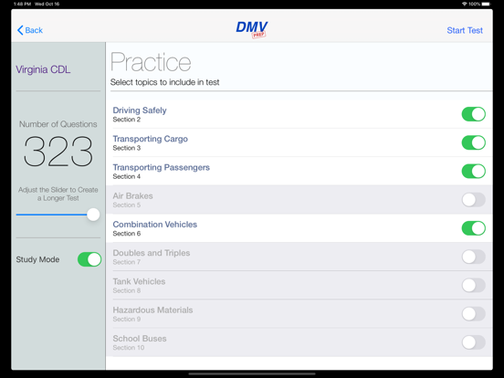 Screenshot #5 pour Virginia CDL Test Prep