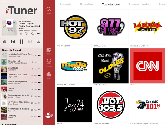 Screenshot #1 for myTuner Radio Pro