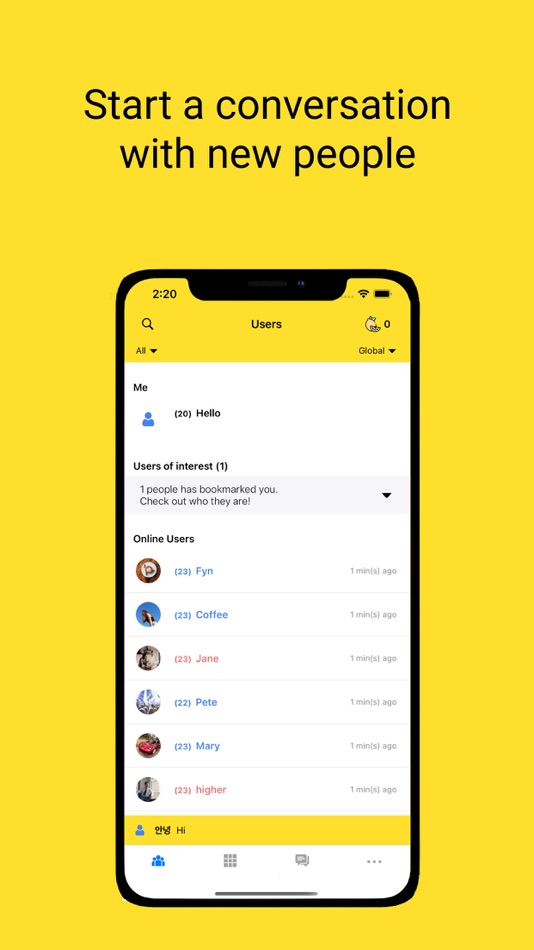 #1. Y.Talk - Casual Chat (iOS) Podle: Match&Chat Co., Ltd.