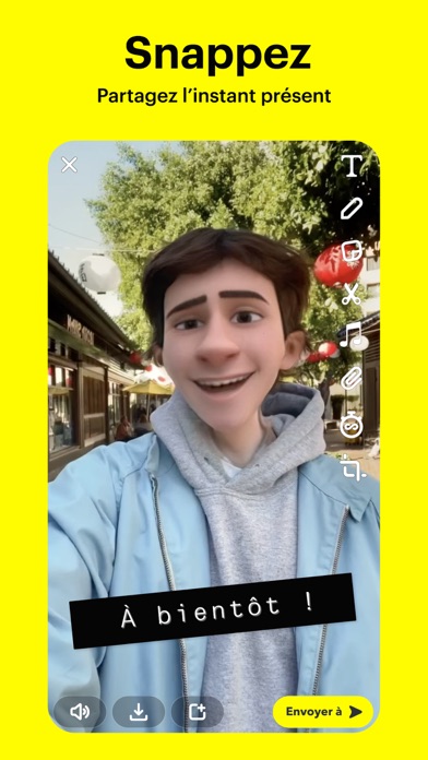Screenshot #1 pour Snapchat