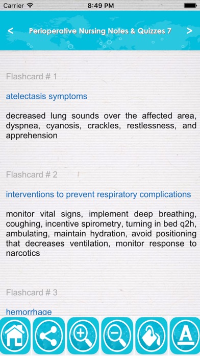 Perioperative Nursing Care Q&A Screenshot