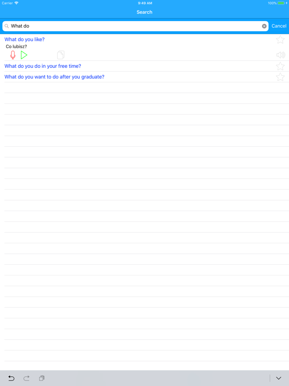 Learn Speak Polish Language iPad screenshot 7 - Education app