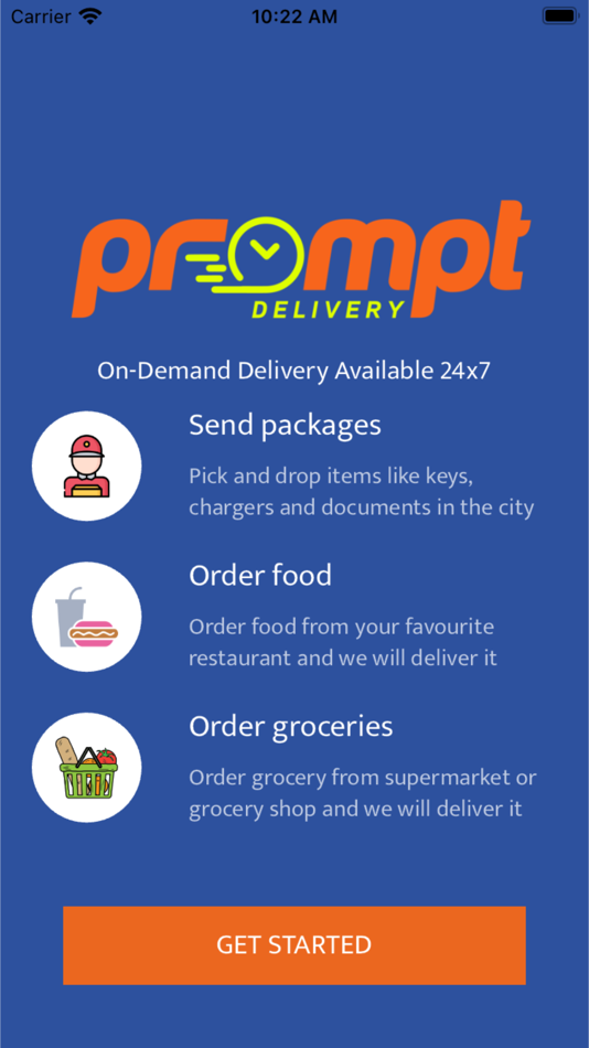 #1. Prompt Delivery (iOS) 由: Edmore Kamundaranga