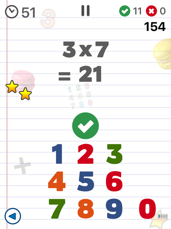 Screenshot #4 pour Jeux de maths enfants - lite