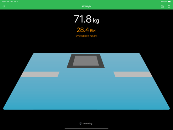 Screenshot #5 pour AirWeight for Bluetooth Scales