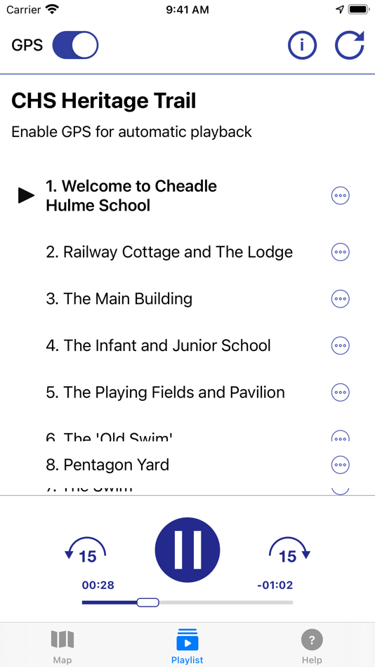 CHS Heritage Audio Tour - 1.2 - (iOS)