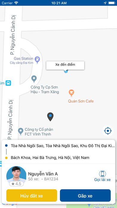 Taxi Bắc Trung Nam Screenshot