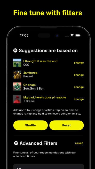shmoosik - Discover new music Screenshot