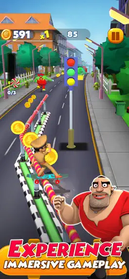 Game screenshot Little Singham Super Skater hack