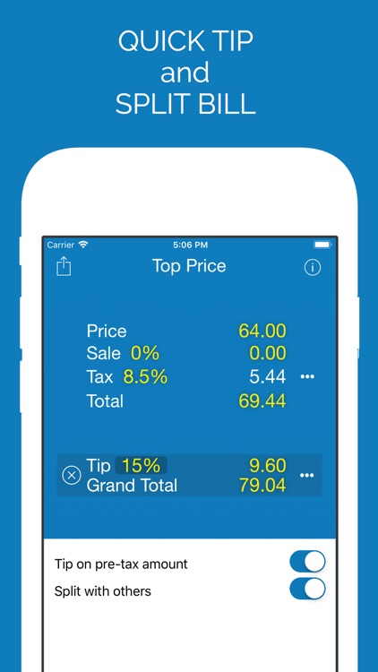 Sales Tax Discount Calculator screenshot-4