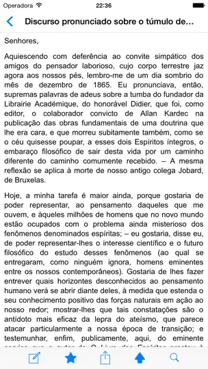 Obras Póstumas - Allan Kardec iPhone Screenshot 2
