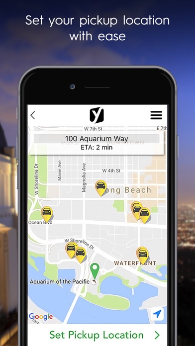 RideYellow - Your taxi app Screenshot