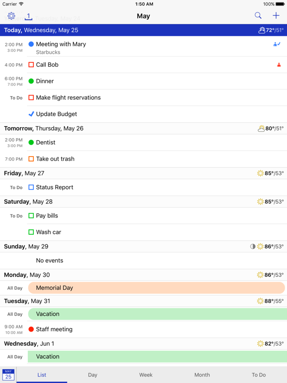 BusyCal: カレンダー＆予定管理アプリのおすすめ画像3