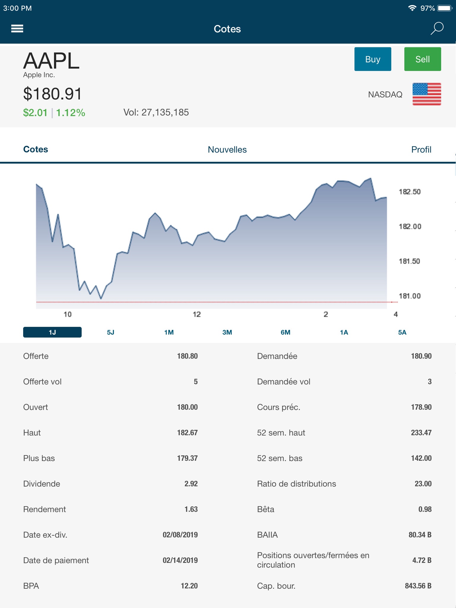 Qtrade Direct Investing screenshot 3