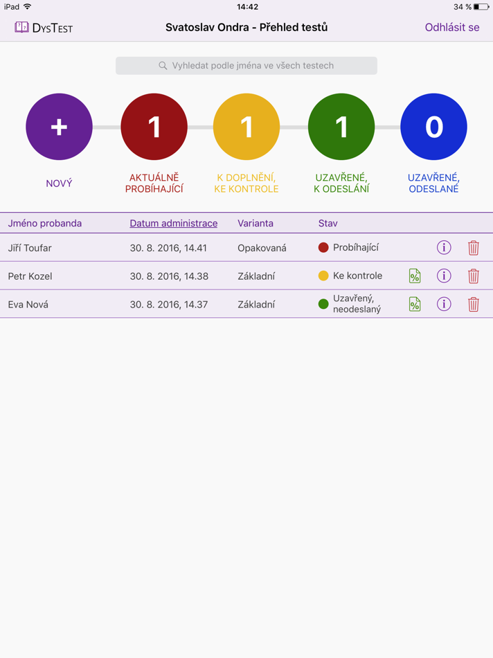 #2. DysTest (iOS) 由: Masaryk University