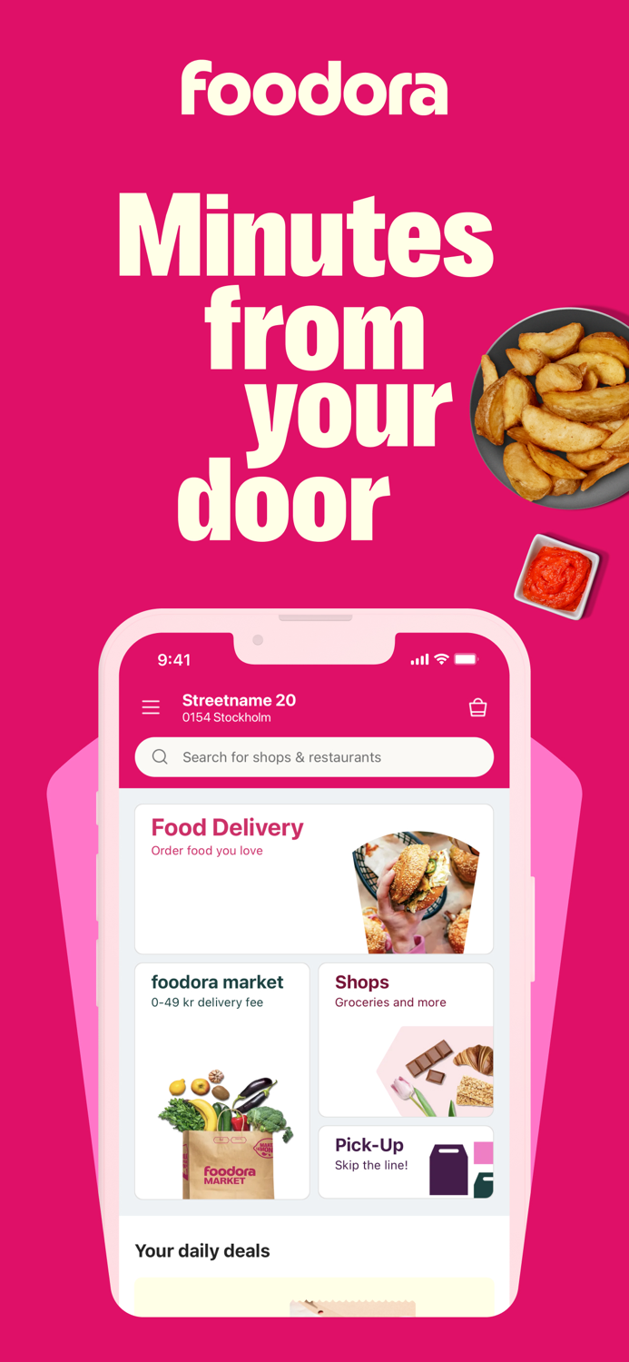 foodora Denmark food delivery