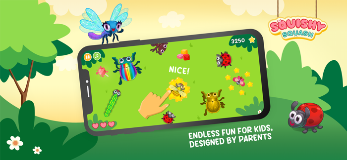 Squishy Squash Toddler Game