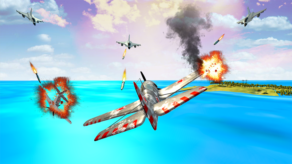 Sky Fighter 3D: Airplane Games - 1.4 - (iOS)
