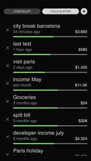 checklist calculator pro iphone screenshot 3