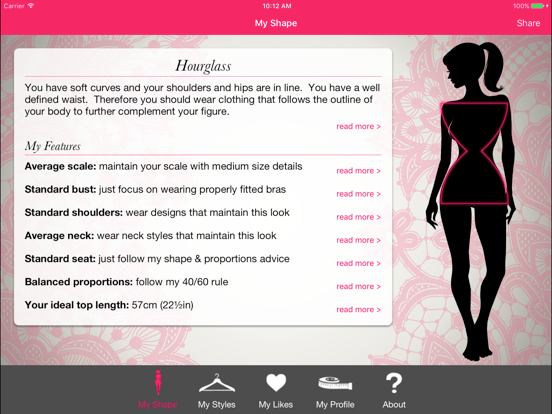Screenshot #5 pour My Shape Stylist