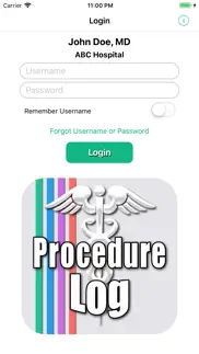 procedure log iphone screenshot 1