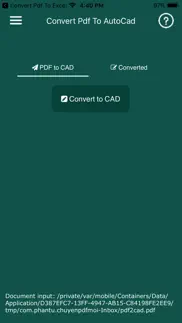 convert pdf to autocad iphone capturas de pantalla 2
