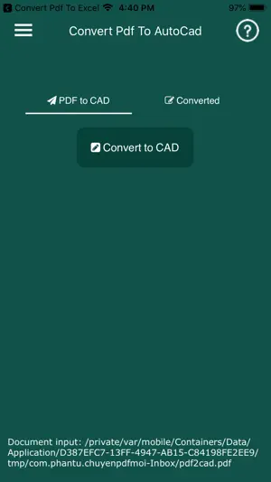 Convert PDF to AutoCad screenshot 2