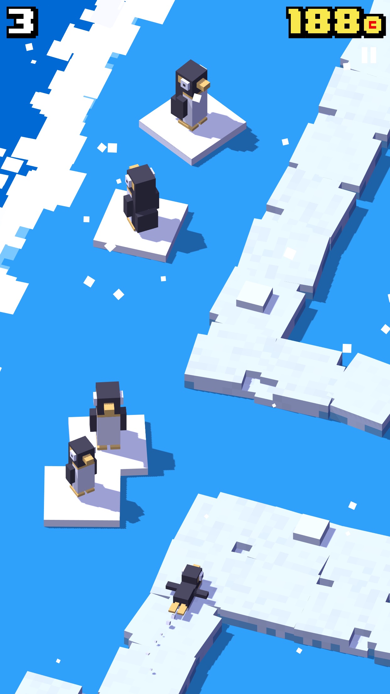 Screenshot do app Crossy Road