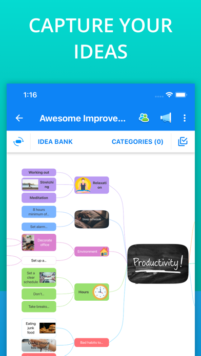 Screenshot #2 pour Ayoa - Mind Mapping