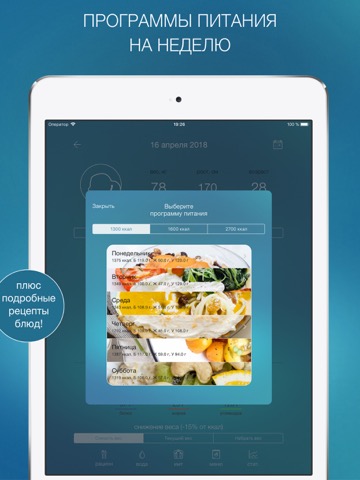 Дневник Питания - Мой Рацион!のおすすめ画像5