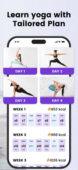 Game screenshot Yoga for Beginners Weight Loss apk